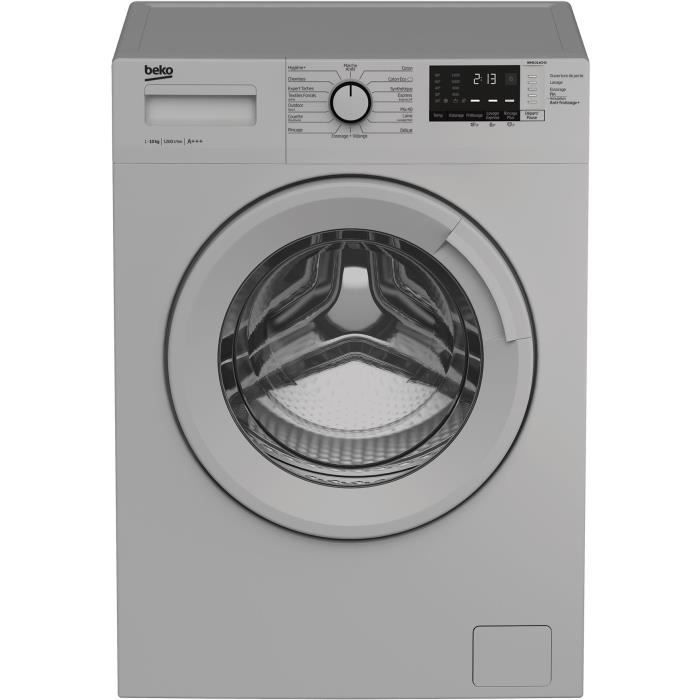 BEKO WM1012CDS Lave linge frontal - 10 kg - 1200 tours / min - A+++ - Moteur induction