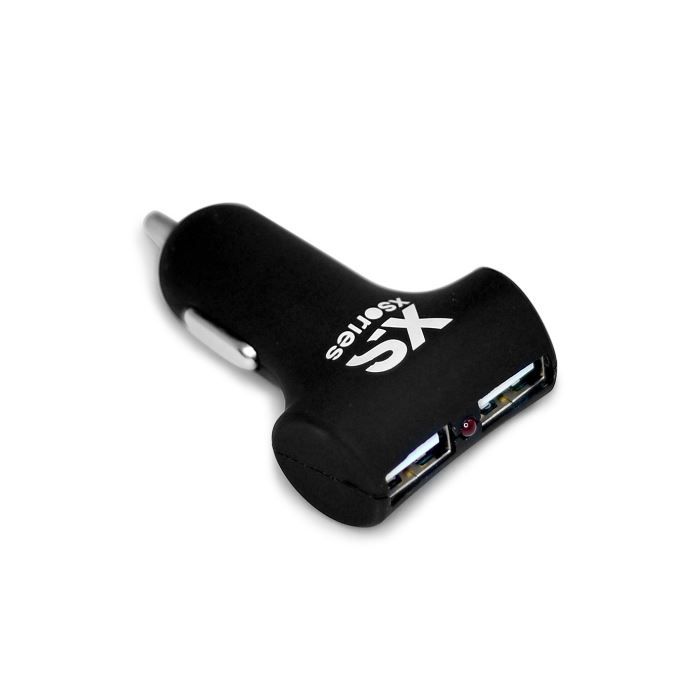 XSORIES Chargeur allume-cigare - Double USB - Noir