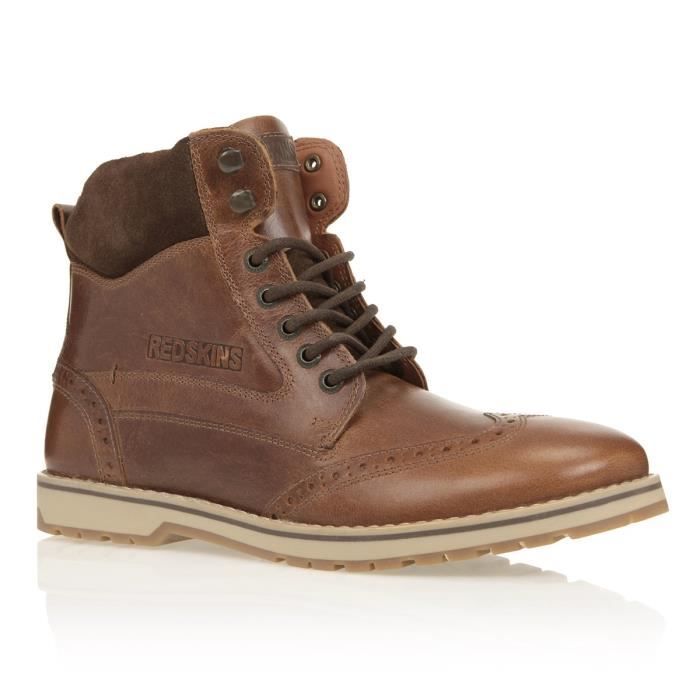REDSKINS Bottines Atex Chaussures Homme Chataigne