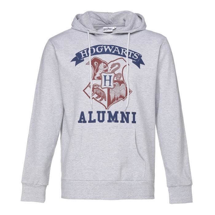 HARRY POTTER Sweat à capuche Gris chiné Homme