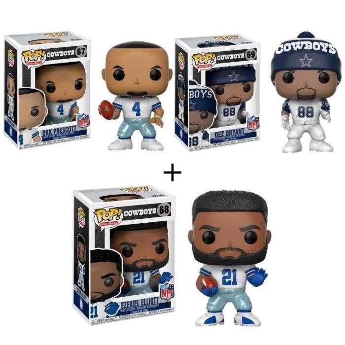 Pack de 3 Pop! NFL : Cowboys
