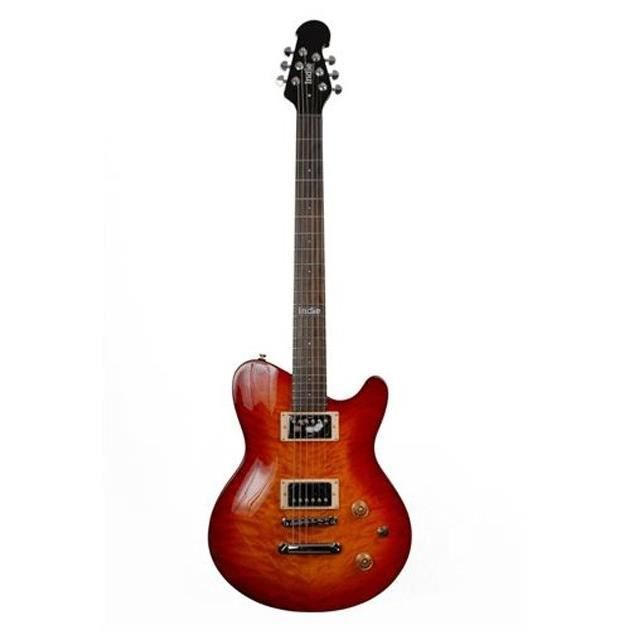 INDIE Guitare Electrique Shape Quilted