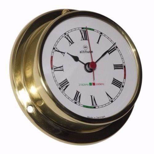 ALTITUDE Horloge marine avec zone de silence - Laiton - ø 97 mm