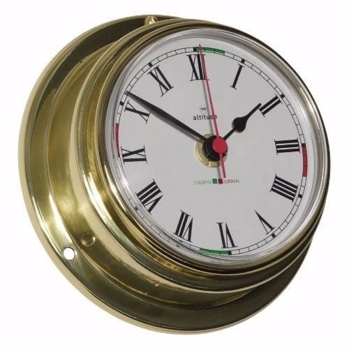ALTITUDE Horloge marine avec zone de silence - Laiton - ø 127 mm