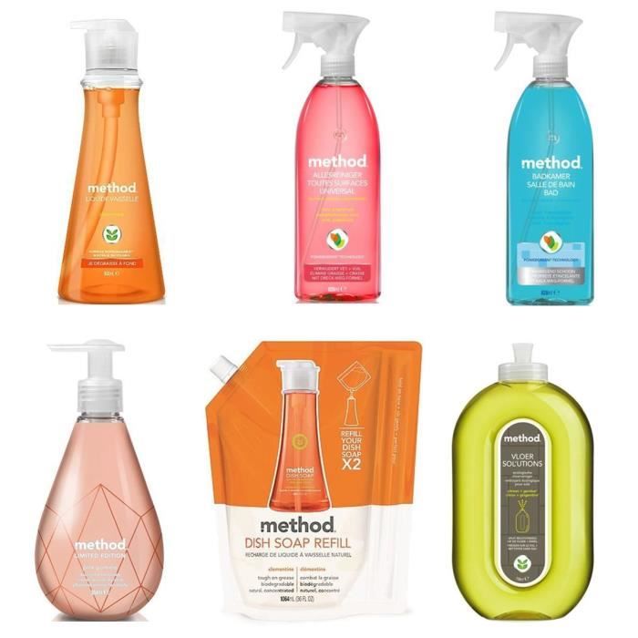 METHOD Kit complet de nettoyage écologique
