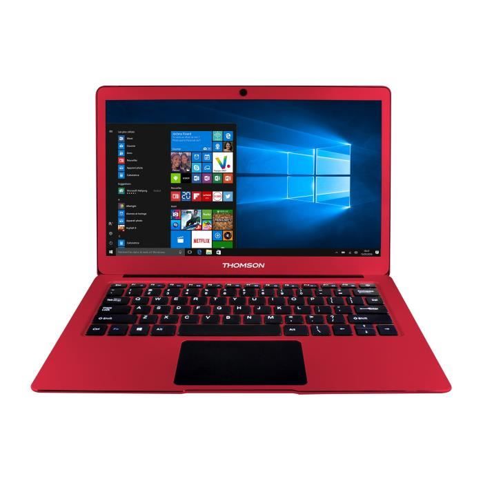 Ordinateur Portable THOMSON - NEO X - 13,3 pouces - RAM 4Go - Celeron N3350 - Stockage 32Go - Intel HD Graphics