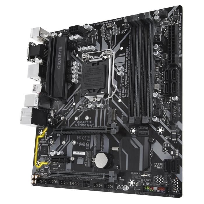 GIGABYTE Carte mère H370M D3H