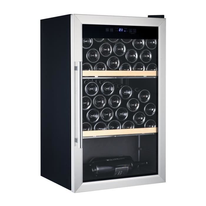 LA SOMMELIERE CVD40 - Cave à vin de service - 40 bouteilles - Pose libre - Classe B - L 49,5 x H 84,8 cm
