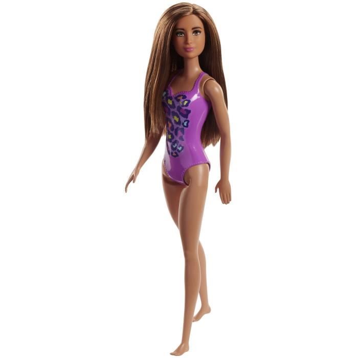BARBIE - Plage - Maillot de Bain Mauve