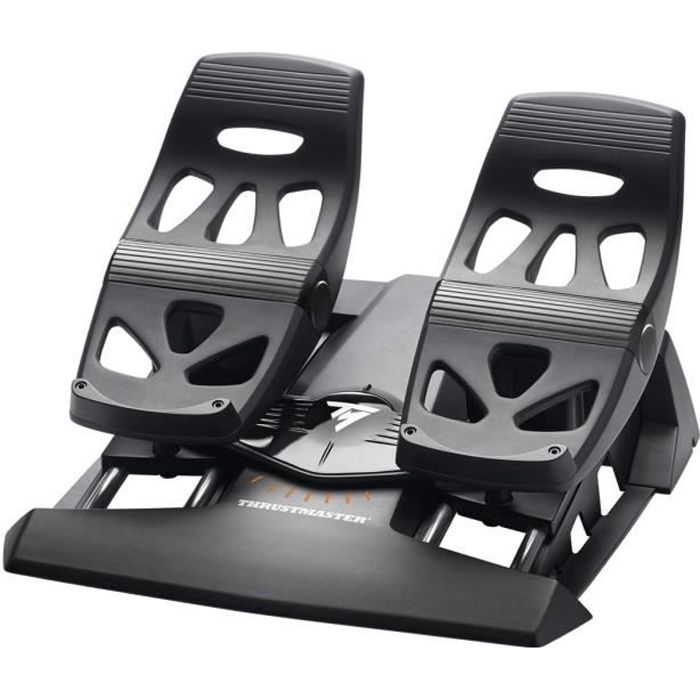 Thrustmaster Joystick Flight Rudder Pedals Palonnier à glissières PC/PS4