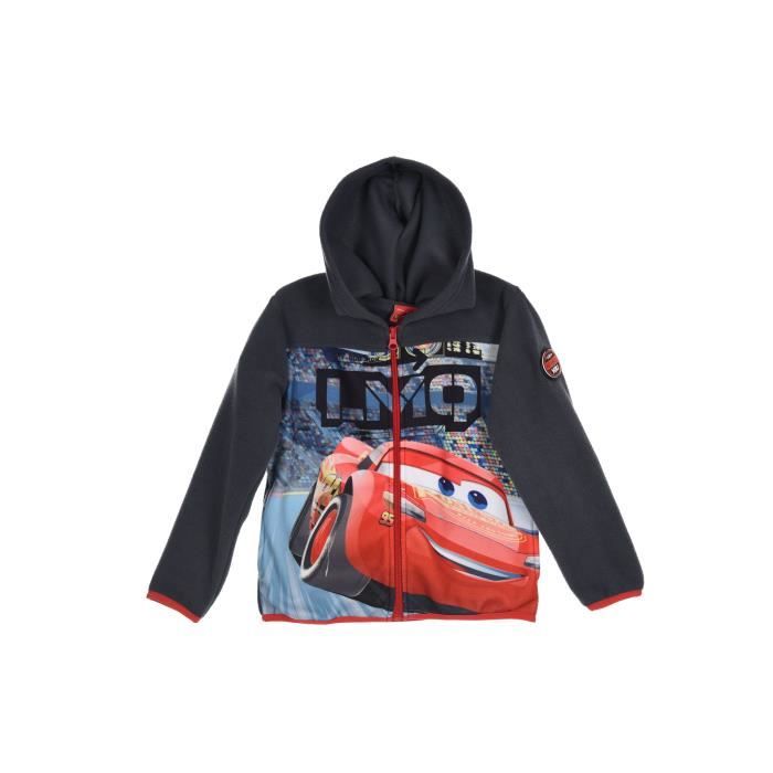 CARS 3 Veste polaire - Enfant garçon - Gris foncé