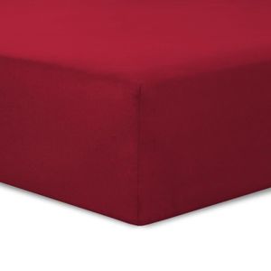 VISION Drap Housse ROUGE 140x190cm