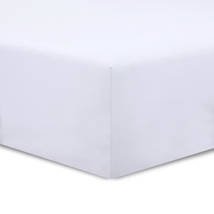 VISION Drap Housse 140x190cm BLANC