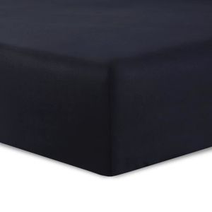 VISION Drap Housse 180x200cm NOIR