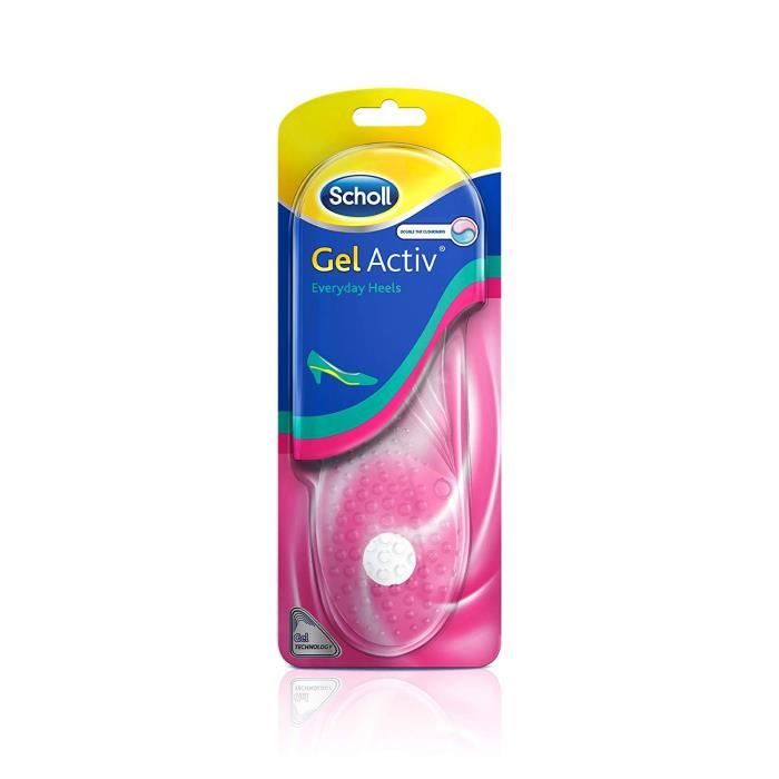 SCHOLL Semelles Gel Soft Talons Quotidiens Femme