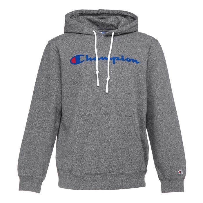 CHAMPION Sweat à capuche - Homme - Gris