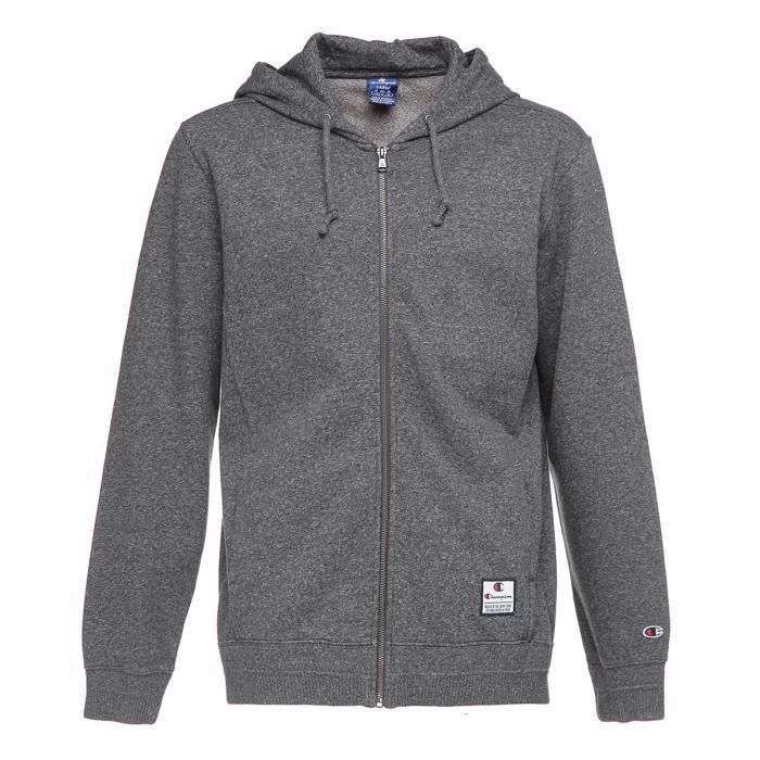 CHAMPION Sweatshirt à capuche - Homme - Gris fonçé