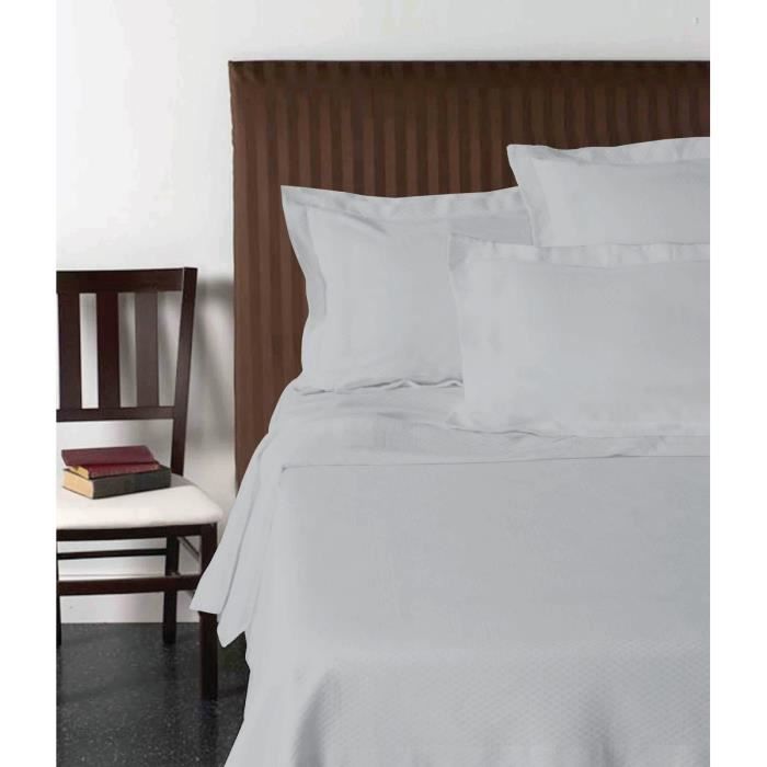 VISION Drap plat 180x290 cm gris perle
