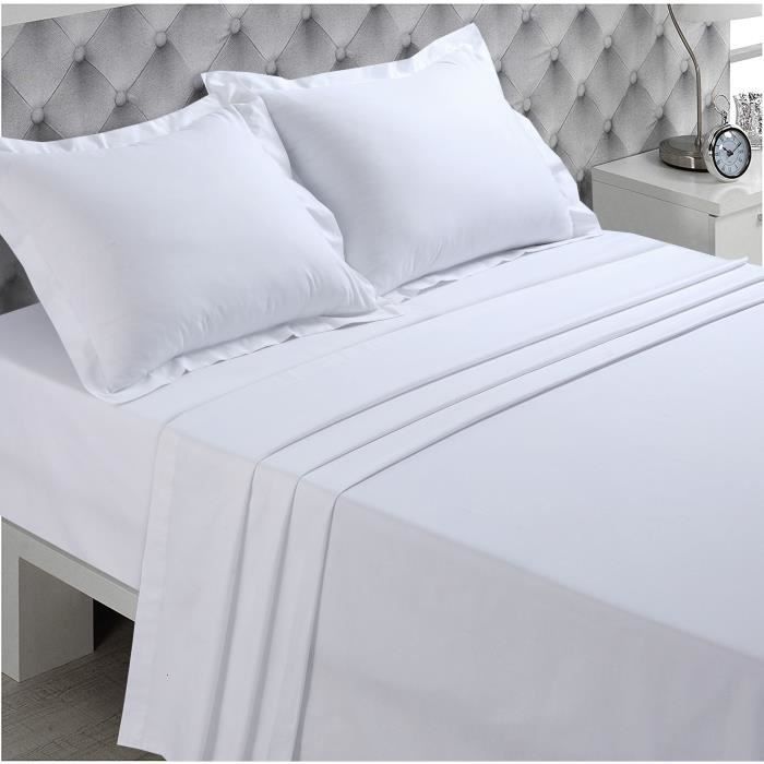 VISION Drap plat 240x300 cm blanc