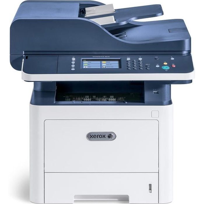 Xerox Imprimante multifonction 3 en 1 WorkCentre 3345 Laser - Monochrome - Wifi - RectoVerso - A4 - Garantie à Vie Xerox
