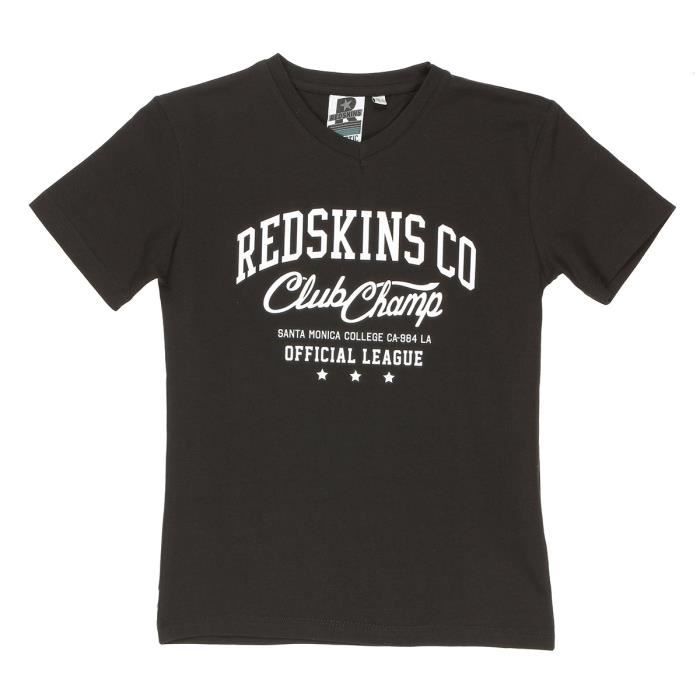 REDSKINS T-Shirt Manches Courtes Sound Enfant Mixte