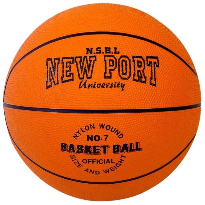 NEW PORT Ballon de basketball - Orange