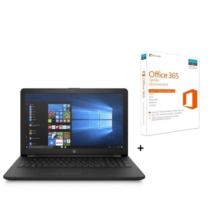 HP PC Portable- HP15bs086nf - 15.6\