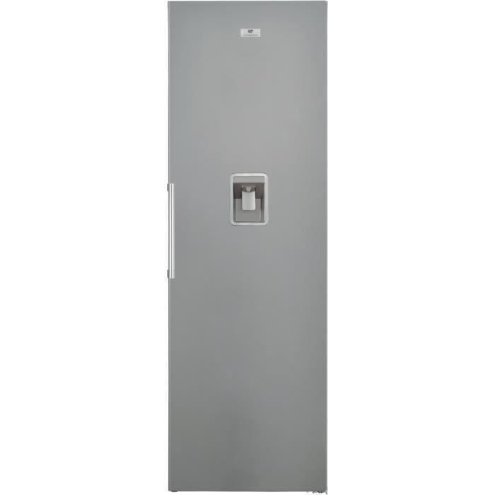 Continental edisson 1DL349BDS2 - Réfrigérateur - 349L - Froid brassé - Classe A+ - L 59,5 x H 185cm - Silver