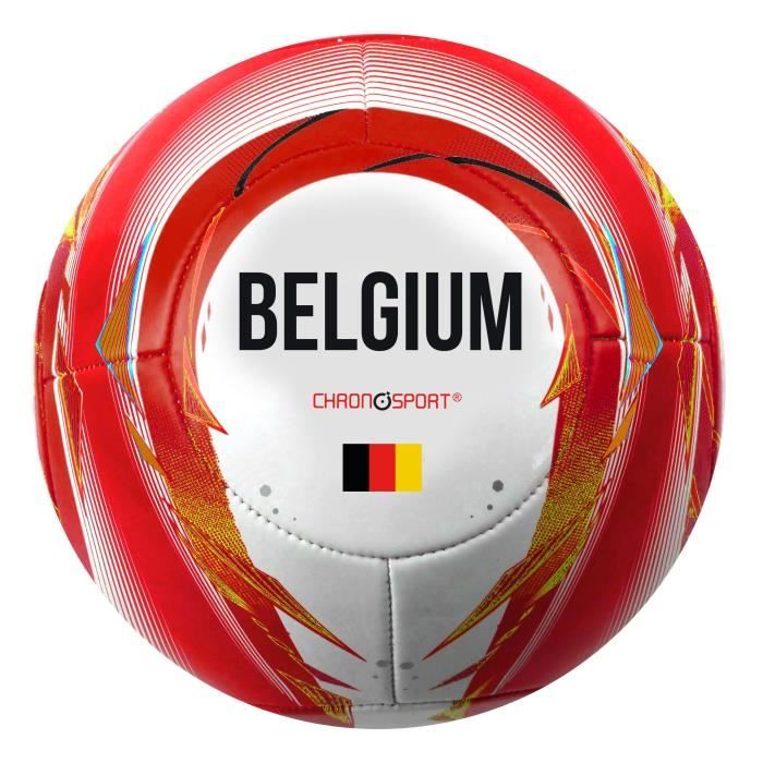 CHRONOSPORT Ballon de football Belgique Taille 5