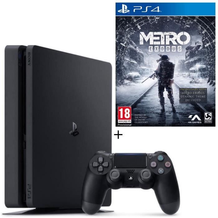 Pack PS4 500 Go + Metro Exodus