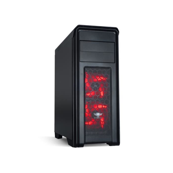 Spirit of Gamer Boîtier PC Revolution One Red Army