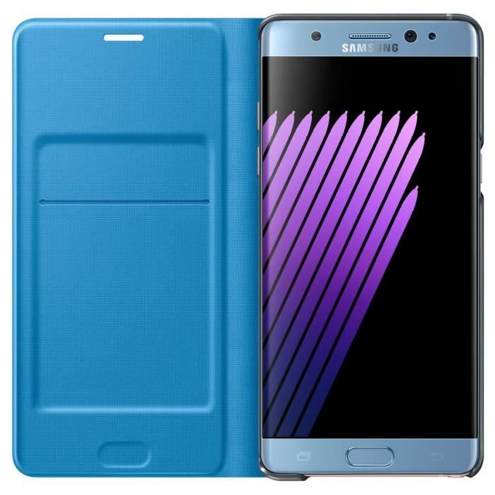 SAMSUNG LED View Cover Note 7 Bleu