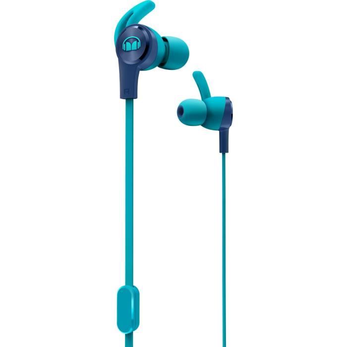 MONSTER ISPORT ACHIEVE Ecouteurs Sport intra auriculaires Bleus