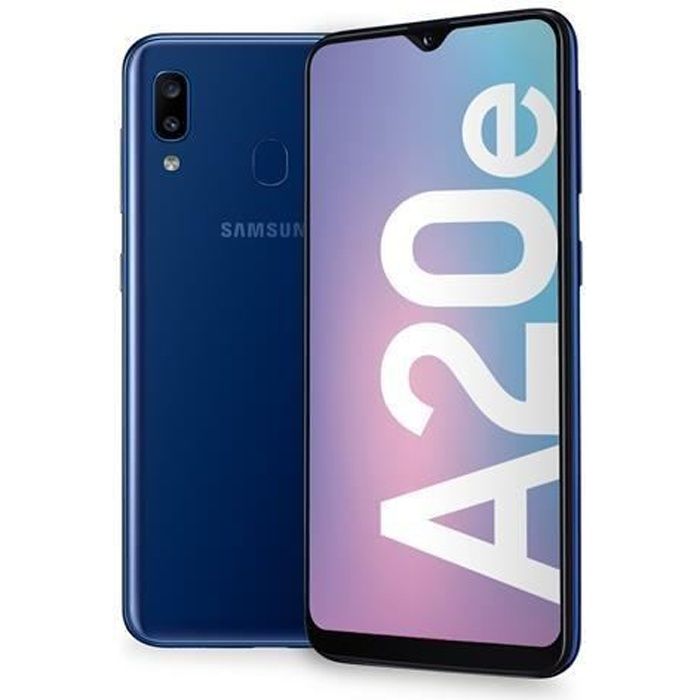Samsung Galaxy A20e Bleu