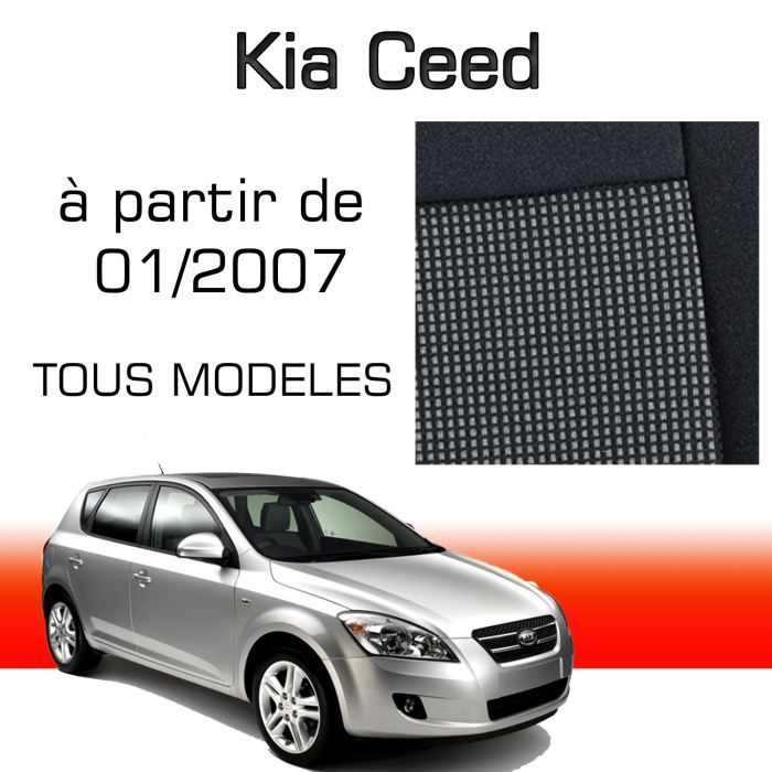 Housse sur mesure Kia Ceed à partir du 01/2007