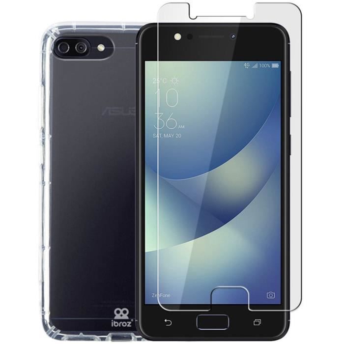 Asus Zenfone 4 Max 5,2'' HD + Ibroz Coque + Verre trempé offerts