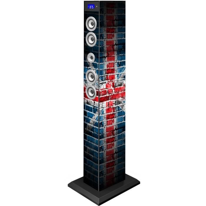 BIG BEN TW9UKSTREET Tour de son multimédia Bluetooth - 60W - United Kingdom
