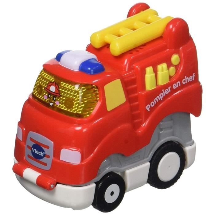 VTECH - Tut Tut Bolides - Push & Go - Jeff Pompier en Chef