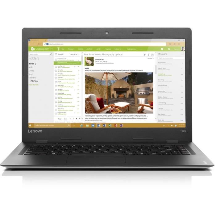 LENOVO PC Portable Ideapad 100S-14IBR 14\