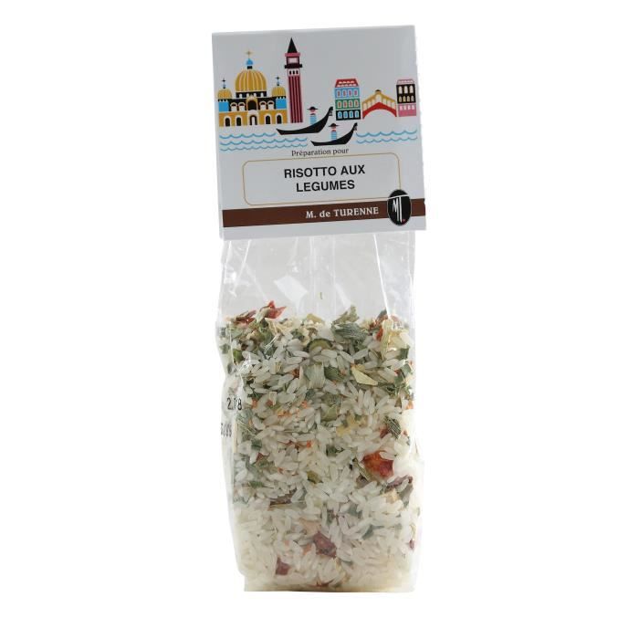 D DE TOULZAC Véritable Risotto Italien aux Légumes 170g