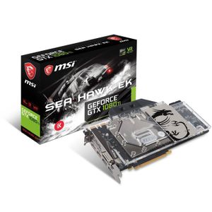 MSI Carte graphique GeForce? GTX 1080 Ti SEA HAWK EK X - 11 Go - GDDR5X
