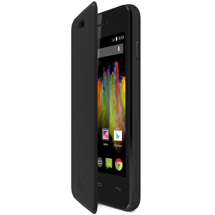 Wiko Folio Back cover Kite Noir