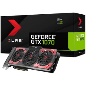 PNY Carte graphique GeForce? GTX 1070 XLR8 OC GAMING 8Go GDDR5