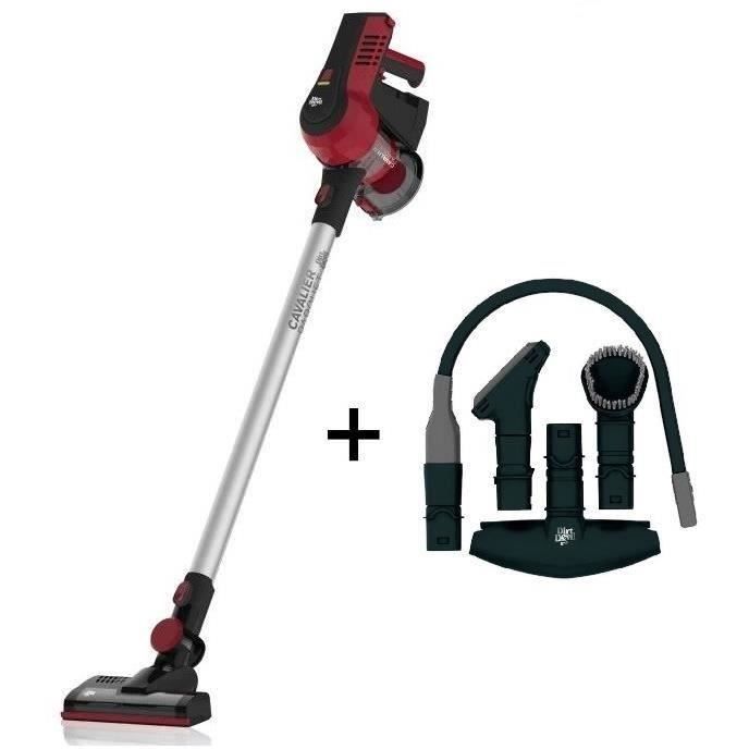 DIRT DEVIL DD698-3 Cavalier Parquet Aspirateur balai sans fil 2 en 1 + Kit accessoires