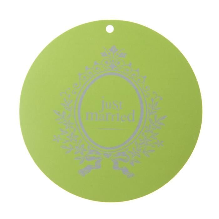 SANTEX Marque-Boule Just Married Vert