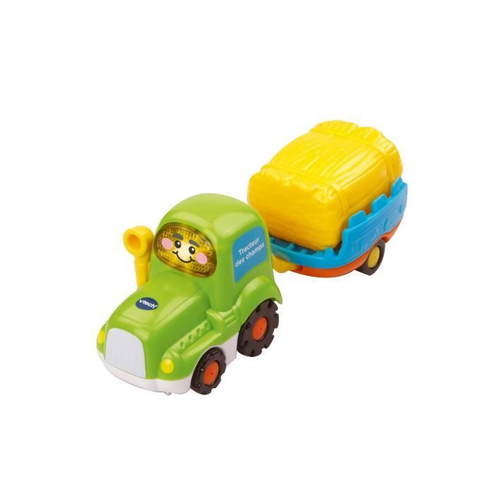 VTECH - TUT TUT BOLIDES GaëtanTracteur des Champs et sa Remorque