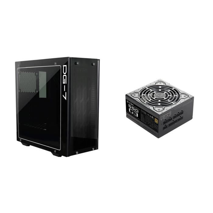 Pack EVGA Boîtier PC Gaming DG-75 + Alimentation SuperNova 550W 80+ Gold