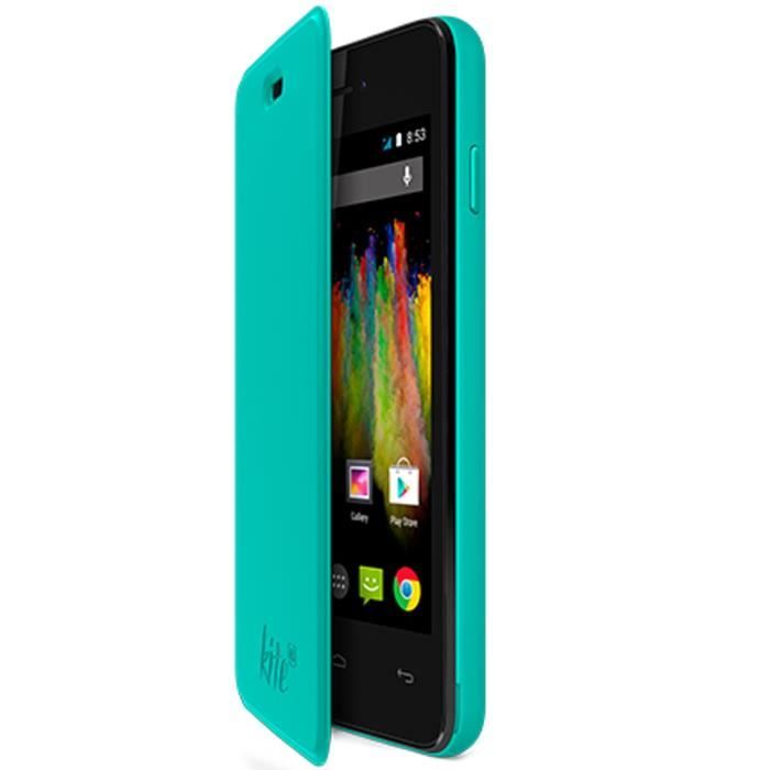 Wiko Folio Back cover Kite Turquoise