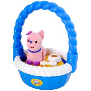 LITTLE LIVE PETS Chiot Petit Coeur + Panier
