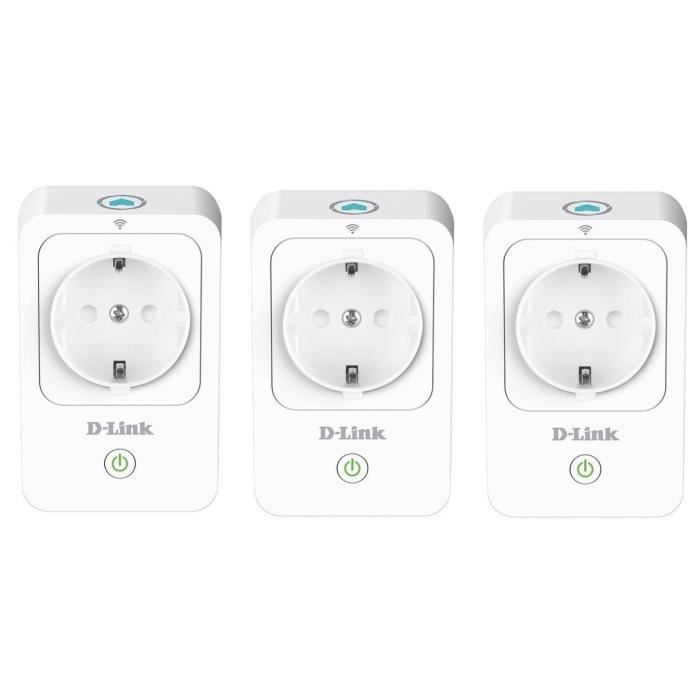 D-LINK Pack de 3 prises connectées mydlink DSP-W215/E